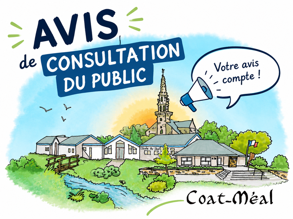 Avis de consultation du public